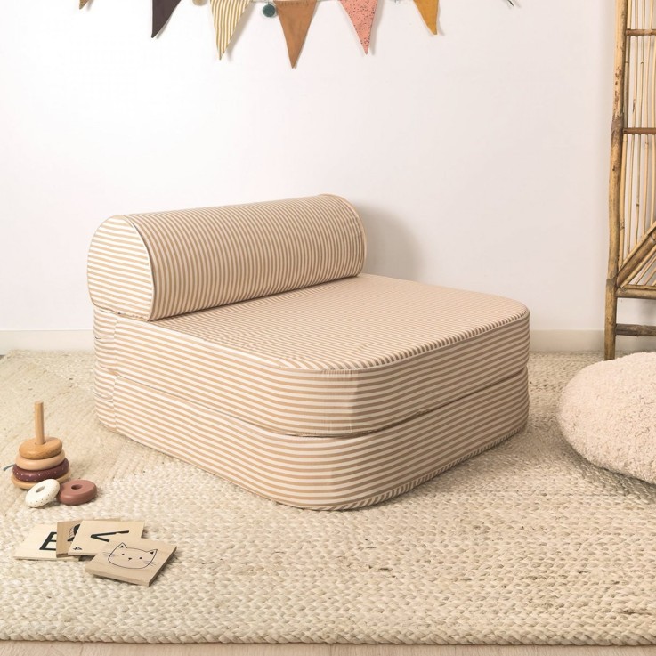 Chauffeuse Enfant Rayée