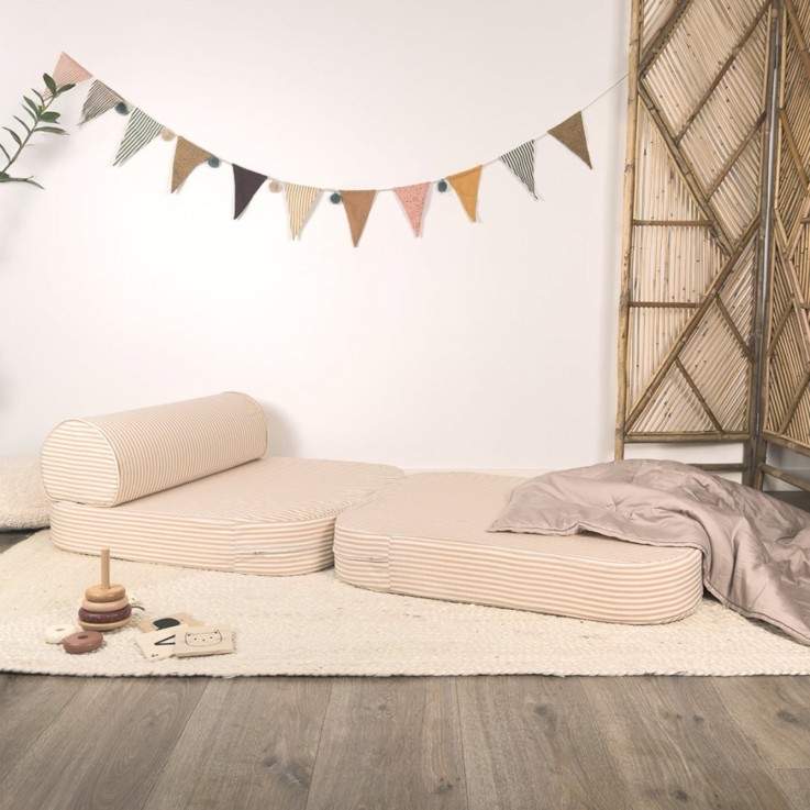 Chauffeuse Enfant Rayée