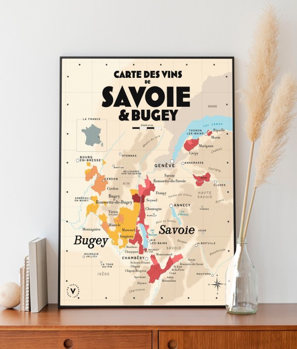 Carte des vins de Savoie