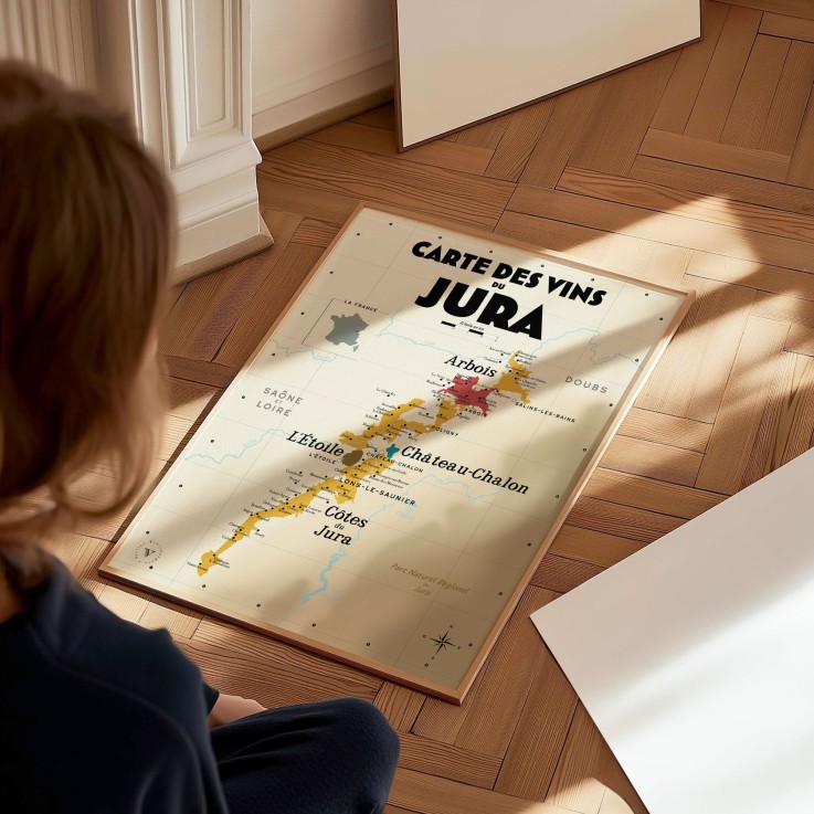 Carte des vins du Jura
