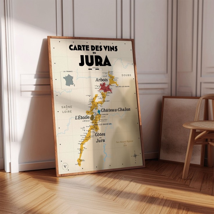 Carte des vins du Jura