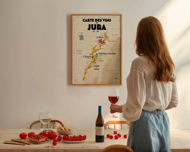 Carte des vins du Jura
