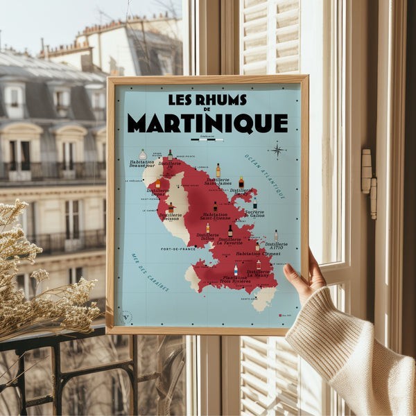 Carte des Rhums de Martinique