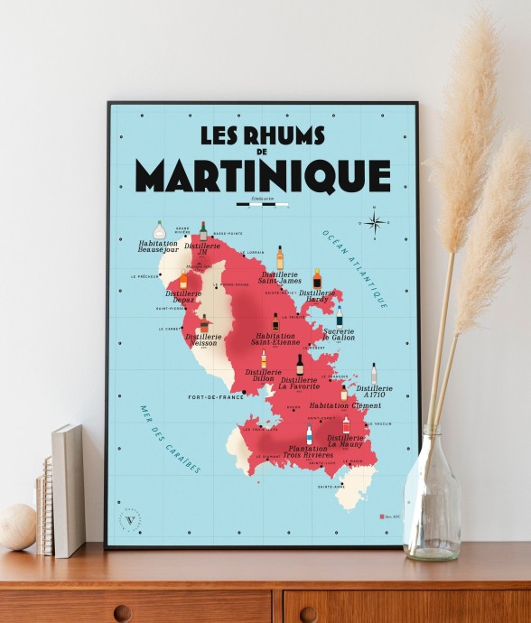 Carte des Rhums de Martinique