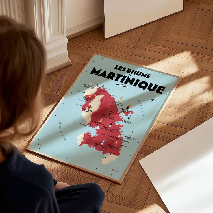 Carte des Rhums de Martinique