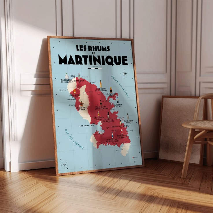 Carte des Rhums de Martinique