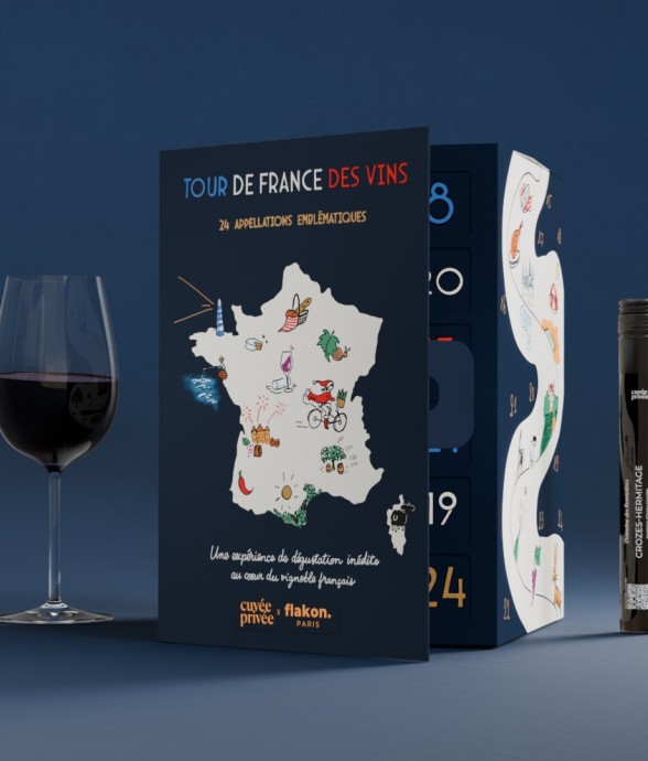 Calendrier de l'Avent Vin -...