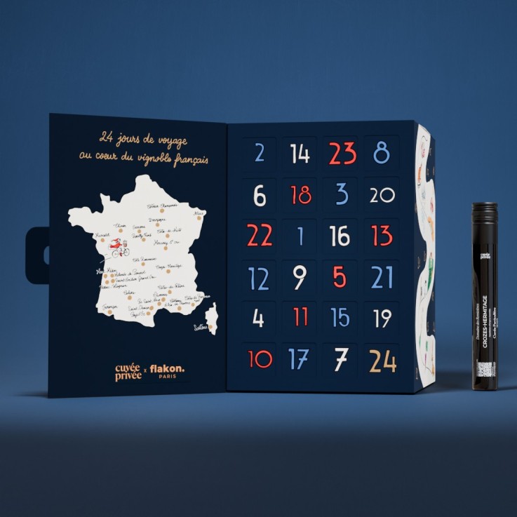 Calendrier de l'Avent Vin - 24 Vins de France
