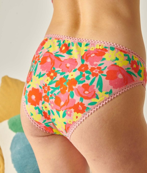 Culotte coton bio imprimé
