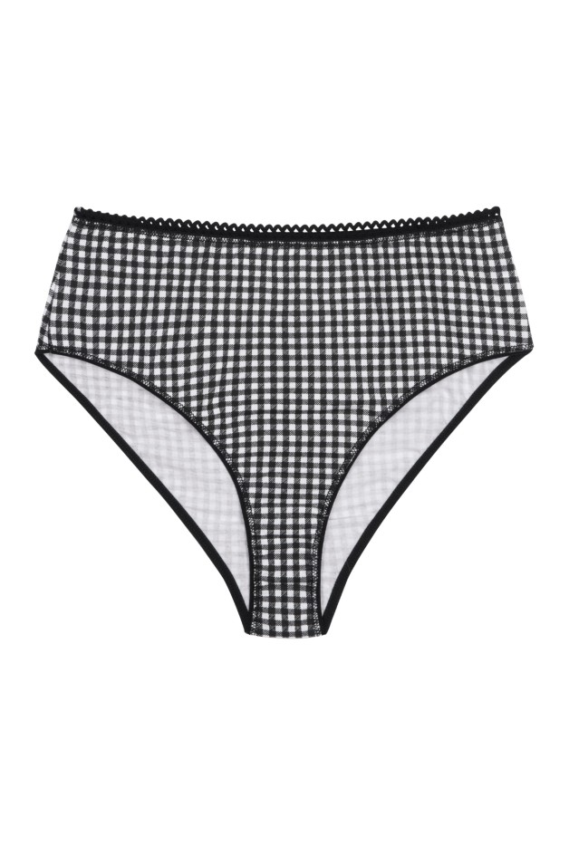 Culotte taille haute coton bio imprimé