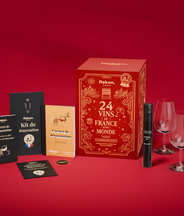 Calendrier de l'Avent Vin -...