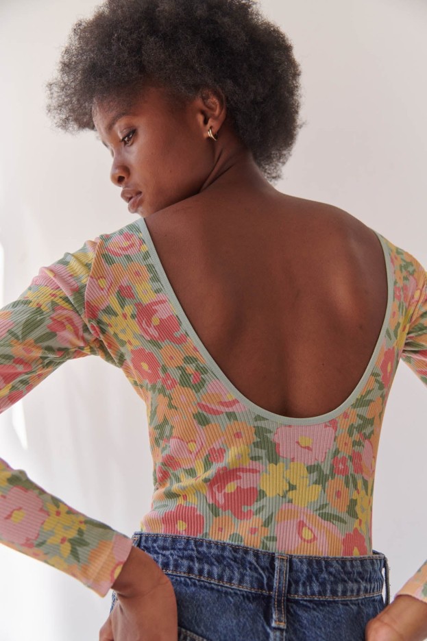 Body coton bio imprimé