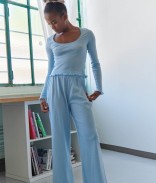 Pointelle Bleu