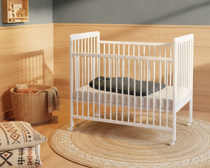 Lit bébé coulissant en bois ESSENTIEL