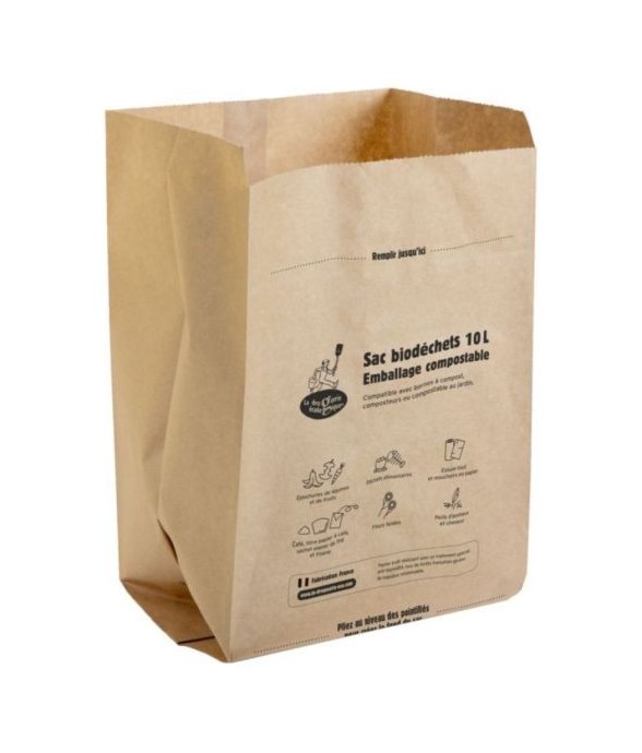 Lot de 15 sacs kraft...