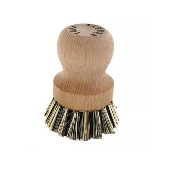 Brosse à casserole en fibre végétale