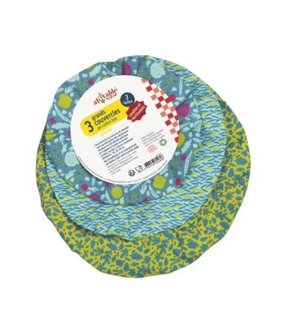 Kit 3 grands couvercles...