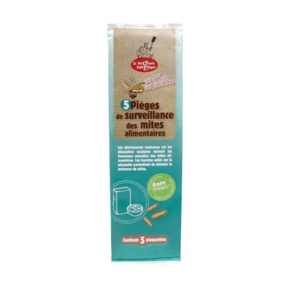 Controle mites alimentaires 5 plaquettes