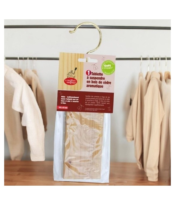 Sachet 1 tablette en cèdre...