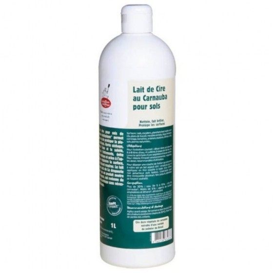 Lait de cire carnauba Bio 1L