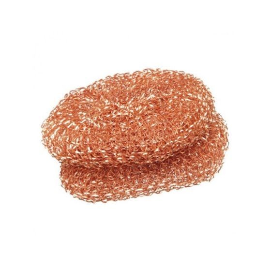 Lot de 2 éponges grattoir en cuivre 20g