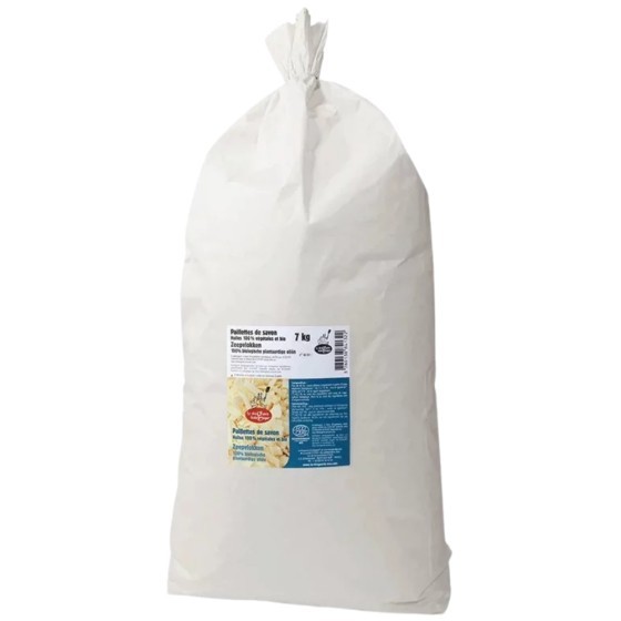 Paillettes de savon huiles Bio 7kg