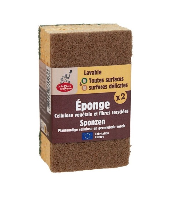 Lot de 2 éponges grattantes