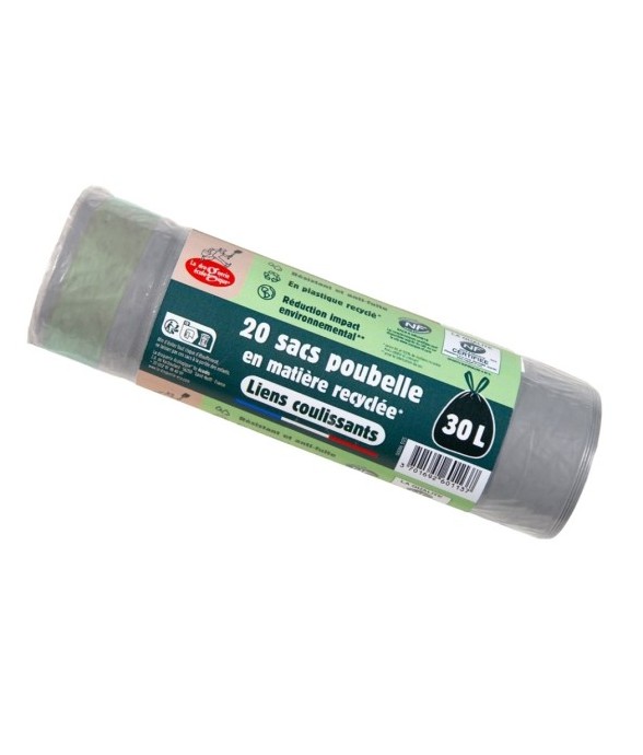 Rouleau 20 sacs poubelle...