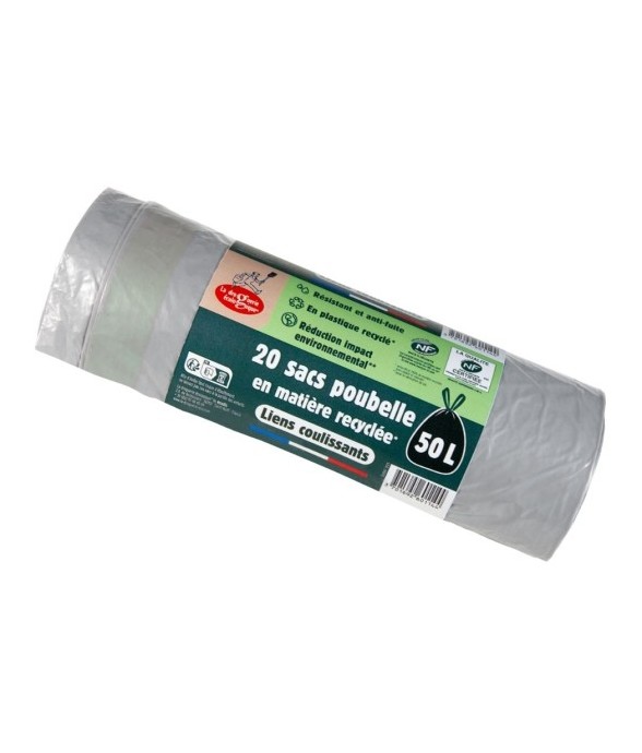 Rouleau 20 sacs poubelle...