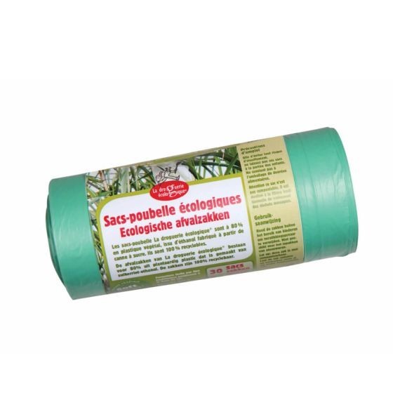 Rouleau de 10 sacs poubelle éco 30L