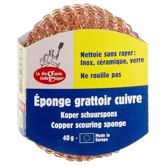 Eponge grattoir en cuivre 40g