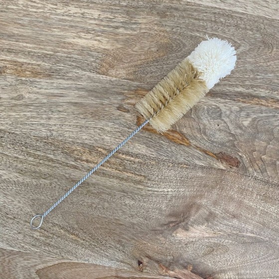 Goupillon de nettoyage en soie - Goulot large