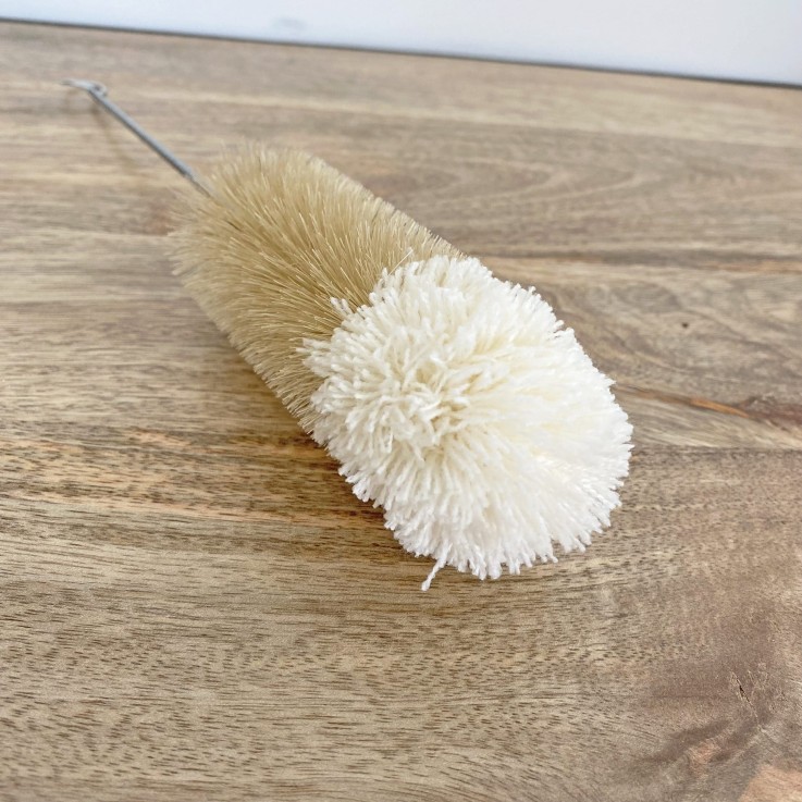 Goupillon de nettoyage en soie - Goulot large