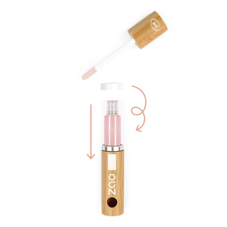 Baume à lèvres fluide bio, vegan & rechargeable