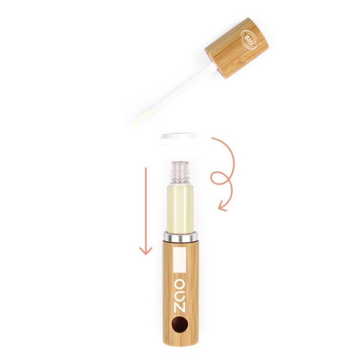 Huile soin des lèvres bio, vegan & rechargeable