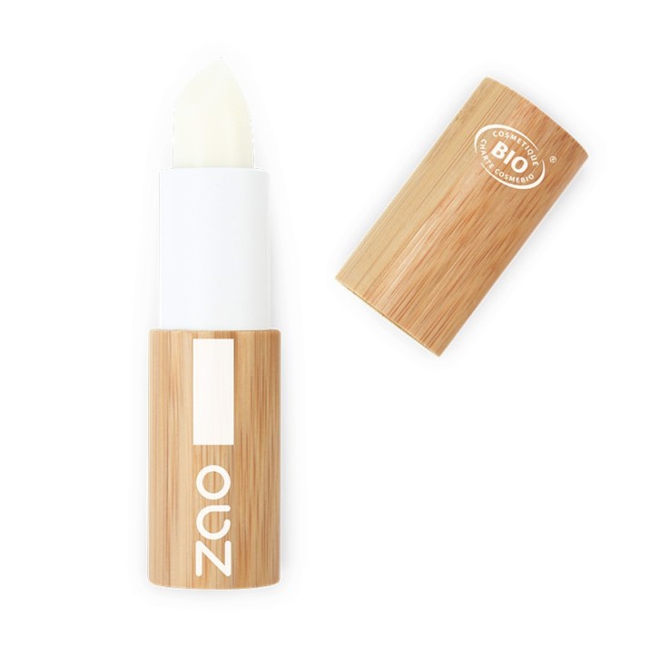 Baume à lèvres stick bio, vegan & rechargeable