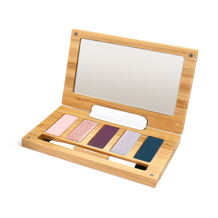 Palette Night & Roses - 5 Ombres à paupières - Bio & Rechargeable