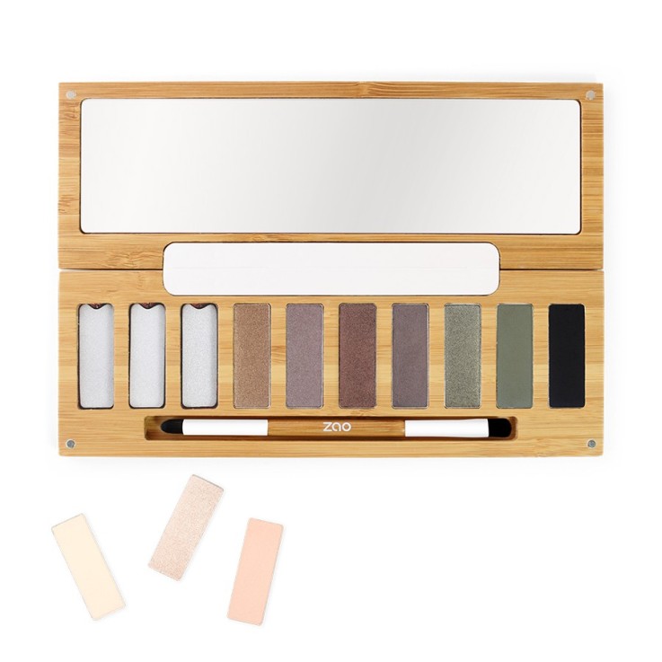 Palette Clin d'Œil - 10 Ombres à paupières - Bio & Rechargeable