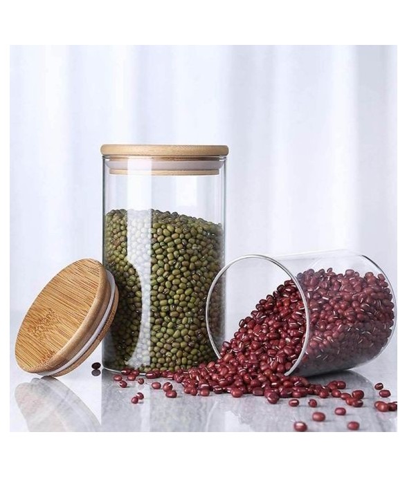 Bocal en verre avec...