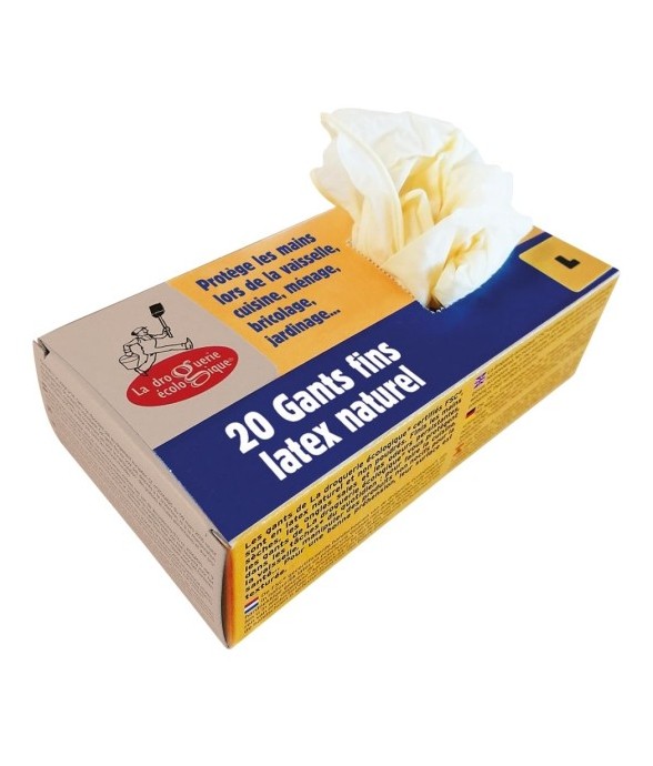 Boîte de 20 gants en latex...
