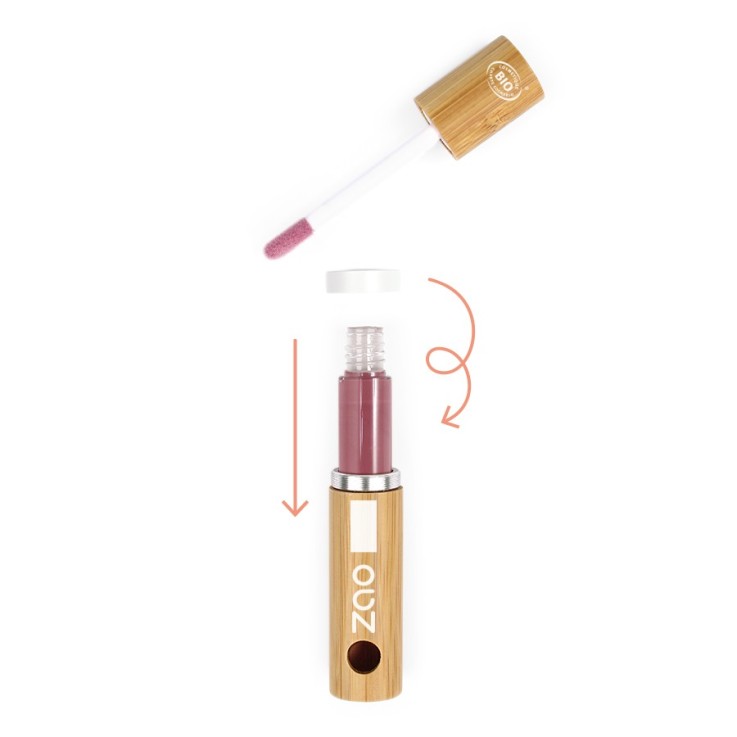 Vernis à lèvres bio, vegan & rechargeable