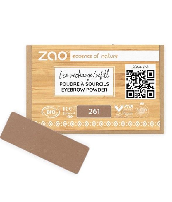 Poudre à sourcils bio & vegan