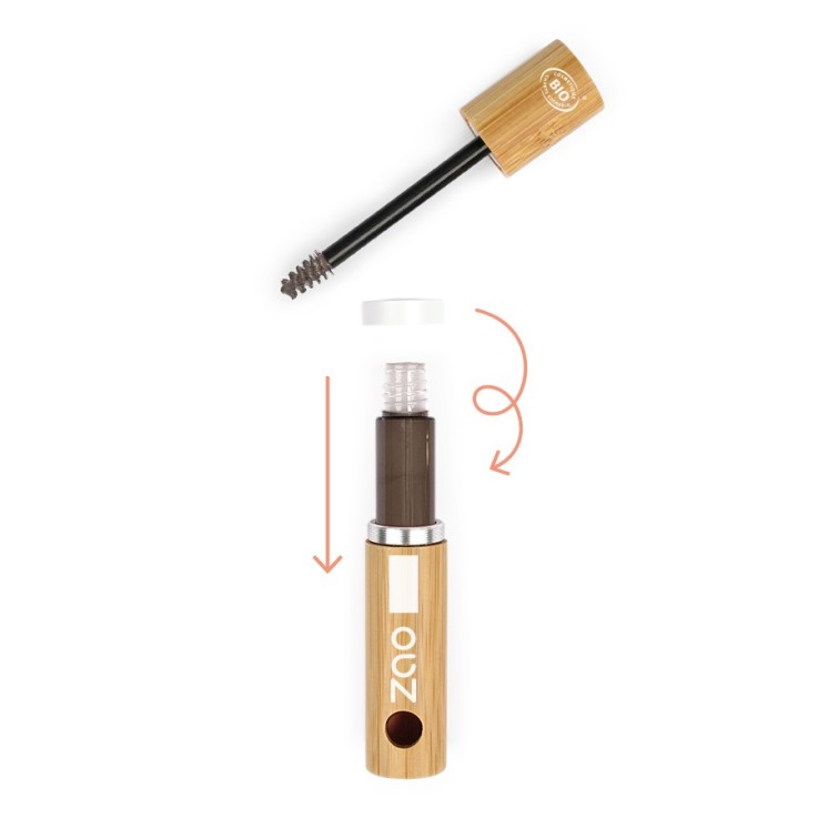 Mascara sourcils bio, vegan & rechargeable