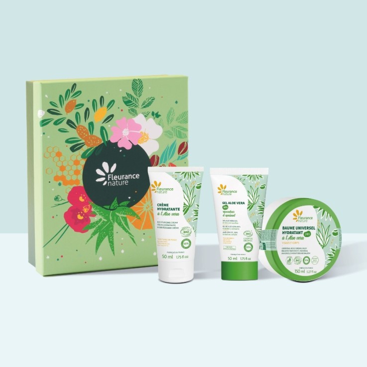 Coffret beauté Bio Douceur d'aloe vera