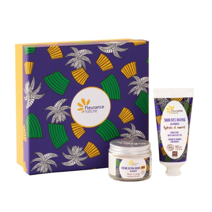 Coffret beauté Bio Karité visage et mains