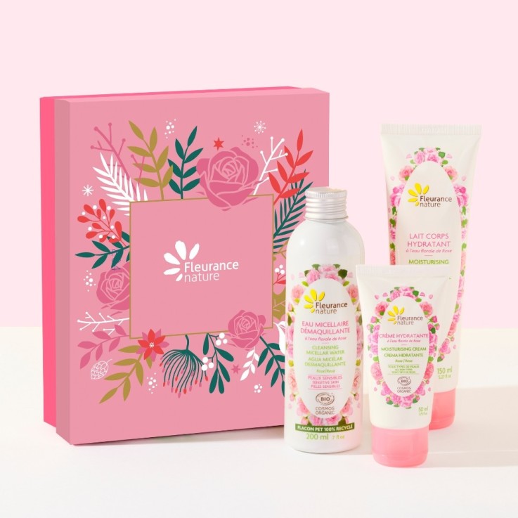 Coffret beauté Bio Rose délicate