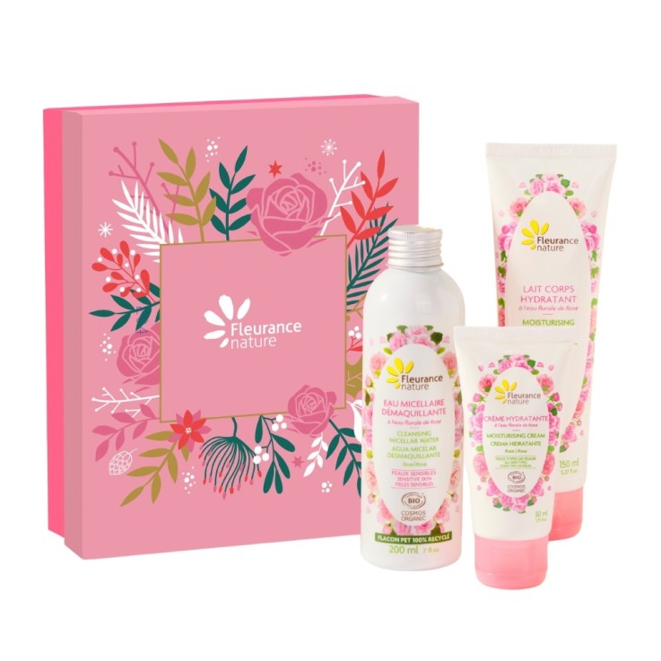 Coffret beauté Bio Rose délicate