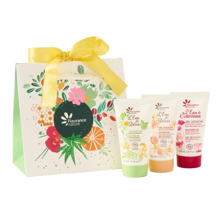 Sac trio gel douche