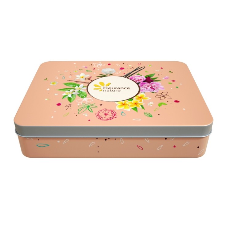 Coffret beauté Bio mains pêche evasion florale