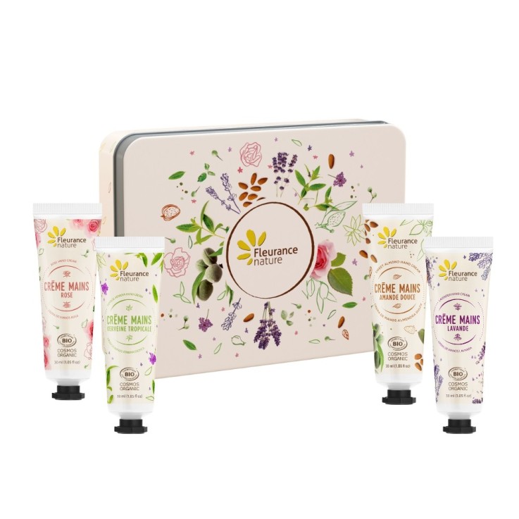 Coffret beauté Bio mains beige instant douceur